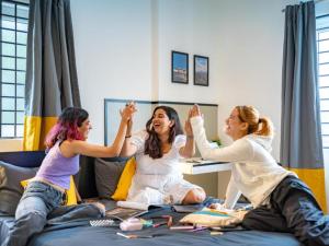 入住The Hosteller Bangalore, Koramangala的客人
