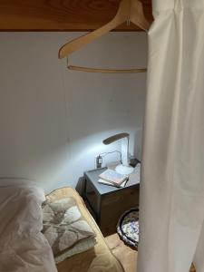 Voodi või voodid majutusasutuse Guesthouse Muga toas