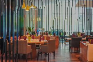 Restaurace v ubytování The Premiere Hotel Pekanbaru