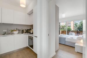 Una cocina o cocineta en Viganello Modern Apartments