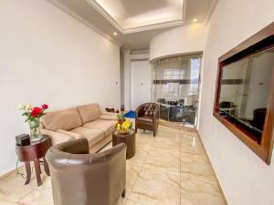 Posezení v ubytování Mirage Bab Al Bahr Hotel