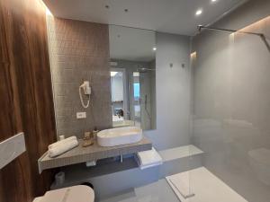 Koupelna v ubytování TPH Rooms