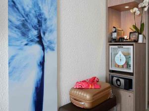 Kuchyň nebo kuchyňský kout v ubytování Novotel Avignon Nord