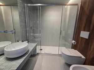 Koupelna v ubytování TPH Rooms