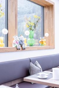 Ruang duduk di Haus Sattelblick