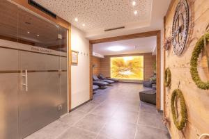 Ruang duduk di Haus Sattelblick