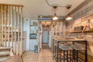 A kitchen or kitchenette at Studio Montagnard Vue Splendide
