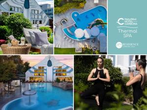 Bazén v ubytovaní Spa Residence Carbona Hévíz Apartments KAKADU 203 B alebo v jeho blízkosti + 22 fotografií