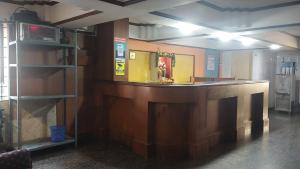 Ο χώρος του lounge ή του μπαρ στο Navami Comforts