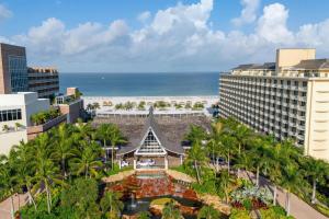 an aerial view of a resort with the beach at JW Marriott Marco Island Beach Resort in Marco Island