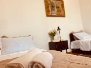 House of Warmth客房内的一张或多张床位