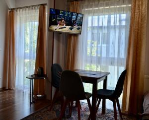 TV a/nebo společenská místnost v ubytování Pokoje Sobie na Wyspie