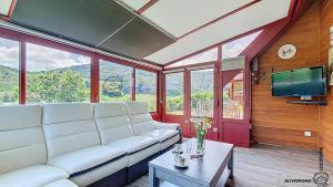 Μια τηλεόραση ή/και κέντρο ψυχαγωγίας στο Chalet Puy Jumel