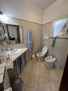Koupelna v ubytování Agriturismo La Carlina