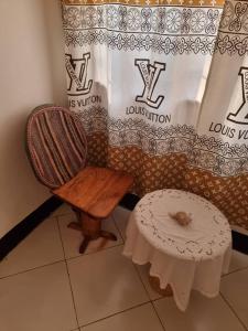 Posezení v ubytování Shalom Homestay
