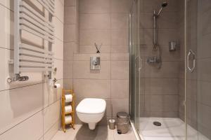 Kúpeľňa v ubytovaní Moon Hostel Wrocław