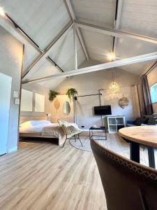 TV a/nebo společenská místnost v ubytování Saltéa Beach House Noordwijk