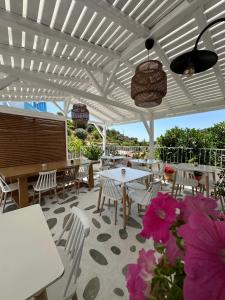 Restaurace v ubytování Galini Hellenic Hospitality