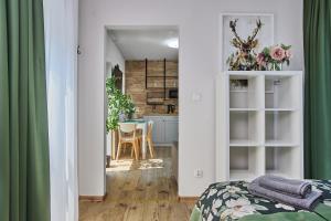 Posezení v ubytování Apartamenty Śniadanie do Łóżka