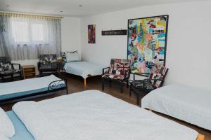 Katil atau katil-katil dalam bilik di Walteri guest house