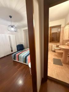 Koupelna v ubytování Blue and Green Apartment