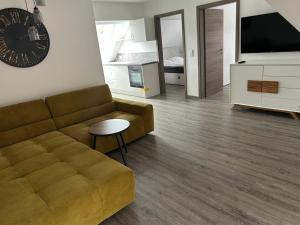 TV a/nebo společenská místnost v ubytování Haus Padberg