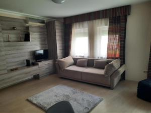 TV a/nebo společenská místnost v ubytování Bodza Apartman