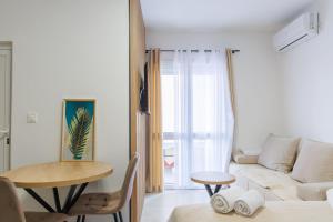 Posezení v ubytování Apartments Donna