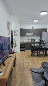 Η κουζίνα ή μικρή κουζίνα στο Lux Star