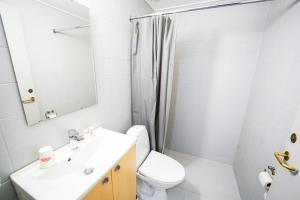 Koupelna v ubytování Dronninglund Hotel