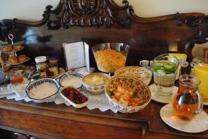 Mat på bed-and-breakfastet eller i nærheten