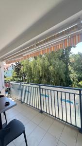 Balkón alebo terasa v ubytovaní Apartment Zhang
