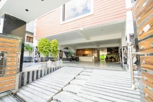 a view of the front of a building at SID Royale in Gachibowli