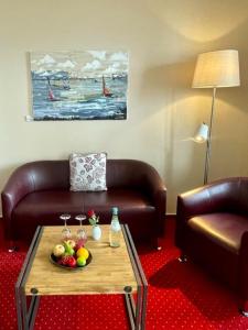Posezení v ubytování Strandhotel Grömitz