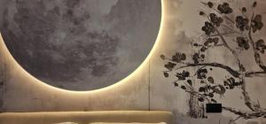 Χώρος καθιστικού στο Hotel La Rocca