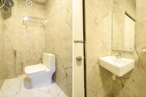 Et bad på FabHotel Elite Inn- Nr JNTU Metro Station JNTU College