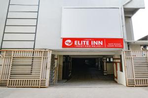 En logo, et sertifikat eller et firmaskilt på FabHotel Elite Inn- Nr JNTU Metro Station JNTU College