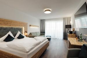 Posteľ alebo postele v izbe v ubytovaní Hotel Kohlerhof