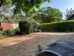 Zahrada ubytování LunaBay Biograd Mobile Home