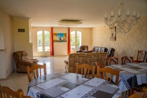 Et opholdsområde på Villa Coeur de Campagne