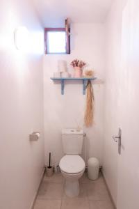 Salle de bains dans l'établissement Apt 1er étage - Gite aux 1000 chemins