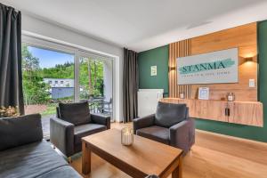 STANMA Lodge Braunlage - Naturpartments am Fluss mit Sauna und Bergblick