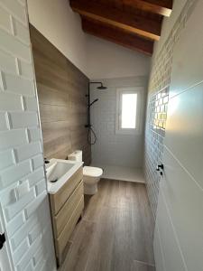 Koupelna v ubytování Apartamento Maralta Caravia