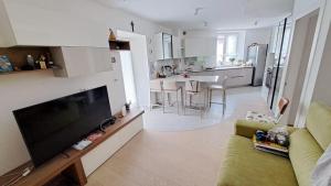 Μια τηλεόραση ή/και κέντρο ψυχαγωγίας στο Casa Am Bergbach