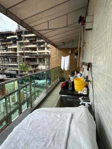 Balkón nebo terasa v ubytování Perto do Shopping - Excelente 250m