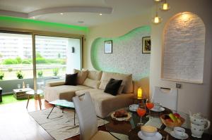 Χώρος καθιστικού στο Marina Beach