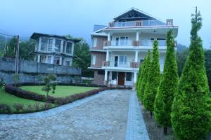 Bygningen som villaen ligger i