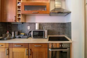A kitchen or kitchenette at Darling Apartman