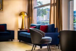 Istumisnurk majutusasutuses Hôtel Miramont