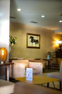 Istumisnurk majutusasutuses Hôtel Miramont